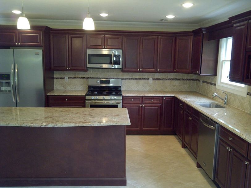 Kitchen Cabinet Discounts BBG Chocolate RTA Builder Grade cabinets MAPLE OAK BAMBOO BIRCH cabinets RTA